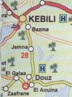 routes autour de Kebili