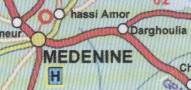 routes autour de Medenine
