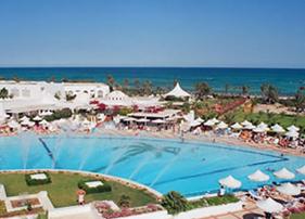 la piscine principale de l'htel Melia Palm Azur, avec les fontaines ...